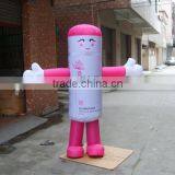 lipstick helium inflated balloon, lipstick shape PVC giant balloon, Cartoon character PVC balloon from factory