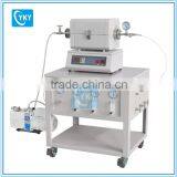 1200 Degree Three Way Gas Flowmeter Mini Cvd Furnace