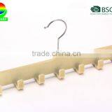 Standby Velvet Flocked Belt Hanger Gentlemen Custom Suit Hangers Tie Organizers thumbnail-1