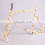 29er High and Brush Finish Titanium Full Suspension Bike Frame thumbnail-2
