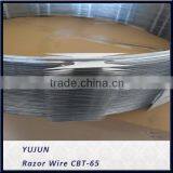 Flat Wrap Razor Barbed Wire/barb Wire Fence