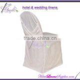 White Spandex Scuba Chair Covers With Wings for Banquet Chairs in Event Decorations thumbnail-1