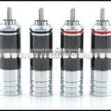 Audio Gade OEM Hi End AR-206(CR) Rhodium Plated RCA Plug Carbon Fiber RCA Plug Connector