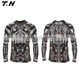 Popular Fitness Blank Compression Jersey for Men thumbnail-4