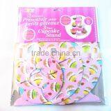 35cm High Fantasy 3 Tier Cardboard Cupcake Stands thumbnail-5