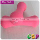 High Quality Finished Colorful Vinyl Dipping Woman's Dumbbells Female Loved Exercise Dumbbell thumbnail-1