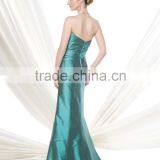 Wholesale 2015 New Swetheart Party Dress Elegant Satin Evening Gown Pleat Prom Dress XP-69 thumbnail-2