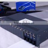 Fiber Optic Media Converter 14 Slots 19inch Rack Mount Chassis