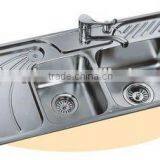 2016 Best Sell Double Bowl Stainless Steel Kitchen Sink