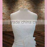 Romantic Corded Lace White Lace See-through Prom Dress thumbnail-3