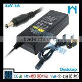 CE RoHS Approved Cctv 75w 24v 3a dc Power Supply thumbnail-6