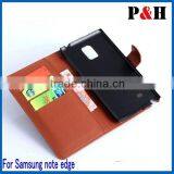 Hot Selling New Arrival PU Leather Case For Samsung Galaxy Note Edge Wallet Leather Case thumbnail-2