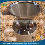 New Products 304 Stainless Steel Pour Over Cone Coffee Filter/Coffee Dripper thumbnail-4