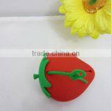 Fashion Strawberry Cute Styles Silicone Key Holder Soft Skin Case Factory thumbnail-3