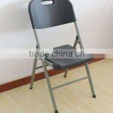 Plastic Outdoor Black Folding Chair TF-E06 thumbnail-1