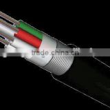 single mode stranded ribbon G.652 aerial optical fiber cable