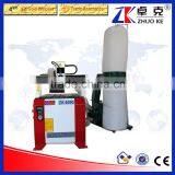 1.5KW Water Cooling Spindle 6090 Advertising CNC Router Machine For Wood Acrylic With Single Bag Dust Collector