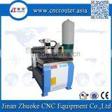 1.5KW Water Cooling Spindle Metal CNC Router Machine ZK-6090 With Dust Collector Of PCI NcStudio Controller thumbnail-3