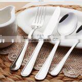 Stainless Steel Hand Polish Excellent Houseware Knife Spoon Fork Dinner Set thumbnail-1