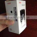 China Suppliers Custom Oval Self Inking Stamp With Black Ink Cartridge thumbnail-5