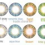 SFDA Approved EYE-TO-EYE ROMANCE 14.5mm Yearly 3 Tone Korea Color Contact Lenses thumbnail-1