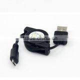 Wholesale cellphone accessories retractable usb cable from OEM factory for Samsung