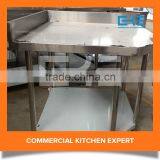Commercial Kitchen Stainless Steel Corner Table thumbnail-3