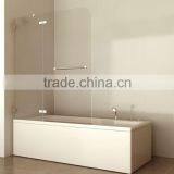 T1233 High Quality Folding Bathtub Frameless Tempered Glass Shower Bathtub Shower Doors thumbnail-1