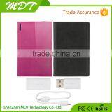 2016 Fashion Newest Type-c Power Bank Super Slim 2200mah for Sumsung HTC Xiaomi