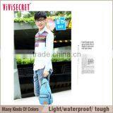 Vivisecret Brand Designer Custom Wholesale Elegant Cute Girl Print Triangle Canvas Fancy Lady' Cross Body Bags thumbnail-5