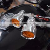 retro Amber Mini Bullet Turn Signal lights for yamaha motorcycle/for harley