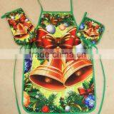 Photo Printing 3 Pcs Kitchen Set Apron Glove Pot Holder thumbnail-1