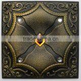 Luxuary 3D PU Leather Wall Panel Size 40cm *40cm From Haining thumbnail-2