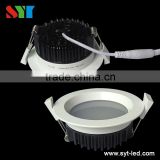 2015 factory price 12w led recessed downlights dimmable smd round lighting