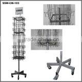 SSW-CM-121 Iron Wire Newspapers Magazine Brochure Leaflet Display Stand Wholesale thumbnail-4