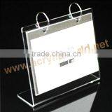 Customized Table Top Print Holder Acrylic Calendar Frames Holder thumbnail-3