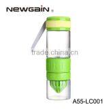 Hot Sale,PP+Glass Juicer Bottle.Lemon Cup.Juice Citrus Fruit Squeezer Infuser Orange Lemon Lime Press Juicer Bottle Zinger thumbnail-1