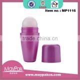 Hot Sale Cosmetic Package Colorful 75ml Plastic Perfume Roll On Bottle thumbnail-1