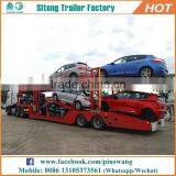 China factory 2 or 3 axles vehicle transport car carrier semi trailer for auto transportation