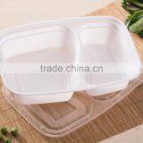 Yoyo Check Now 2 Compartment 1000ml Plastic Black Write Clear Food Storage Container thumbnail-6