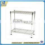 5-Tier Adjustable Knocked-Down Metal Floor Storage Rack Holder thumbnail-2