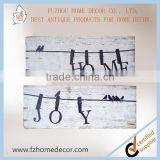 Vintage Wall Hanging Sign Board Designs With Printing Letters thumbnail-2