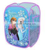 Lovely Cartoon Kids Pop Up Laundry Hamper Foldable Laundry Basket Cotton Laundry Bag Custom Design thumbnail-2