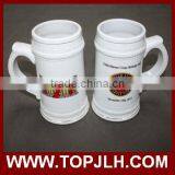 China Custom Subliamtion White Coffee Mug Porcelain Glass Beer Mug thumbnail-2