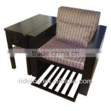 Pedicure Sofa / Salon Furniture used massage table deluxe massage chair TKN-39004(1X2)