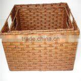 2 Pcs Modern Style Colorful Rectangle Paper Food Basket thumbnail-1