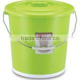 Decrative Plastic Rattan Basket With Lid thumbnail-5