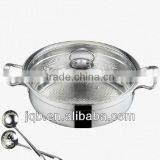 stainless steel high quality casserole pot/soup pot