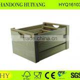 Unfinished Wholesale Storage Wooden Fruit Tray thumbnail-2