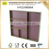 FSC Decorative Wood Wall Display Shelves Wholesale thumbnail-1
